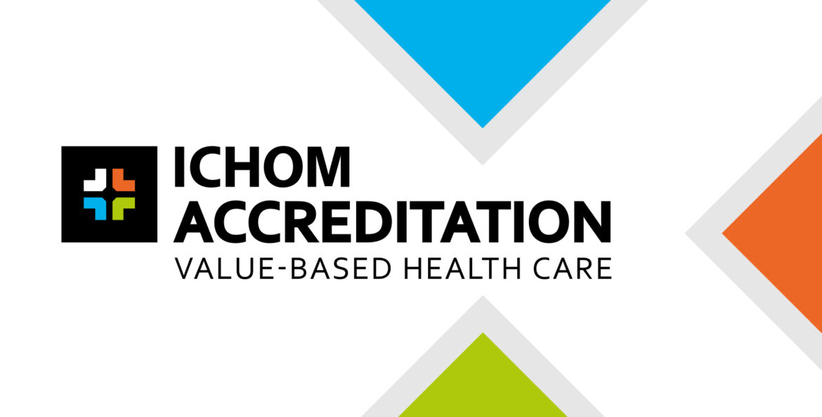 ICHOM Accreditation for Value Based Healthcare graphic