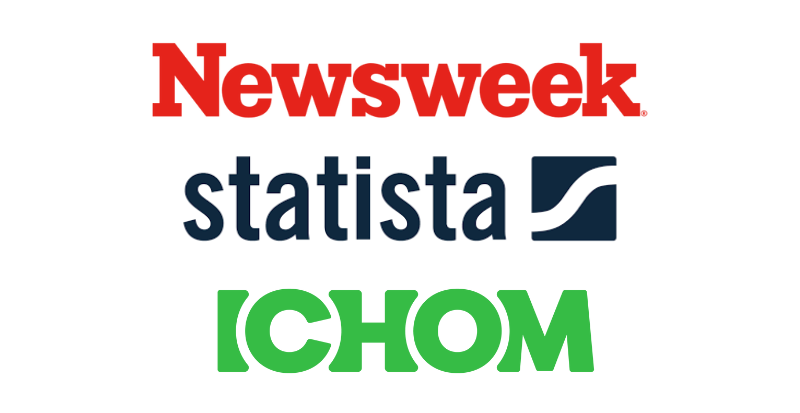 Newsweek, Statista, ICHOM announcement - World's Best Hospital Ranking