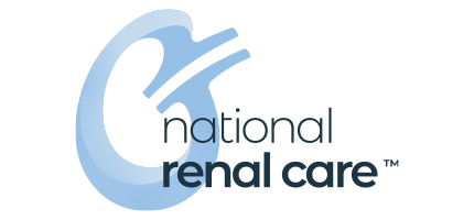 National Renal Care Logo - navy text